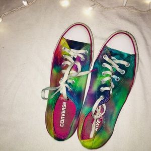 Tie dye converse